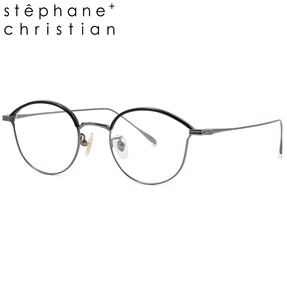 ステファンクリスチャン RUCHING GNBK 45 メガネ stephane christian ルチング チタン 軽い メンズ レディース