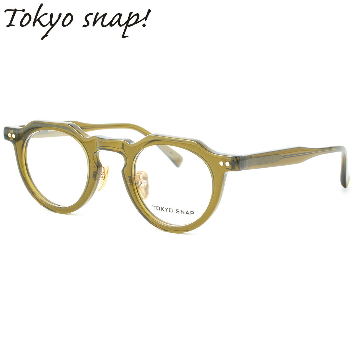 トウキョウスナップ TSP-1313 03 44 メガネ TOKYO SNAP Tokyo snap! plus トーキョースナップ 日本製 made in Japan クラウンパント メンズ レディース