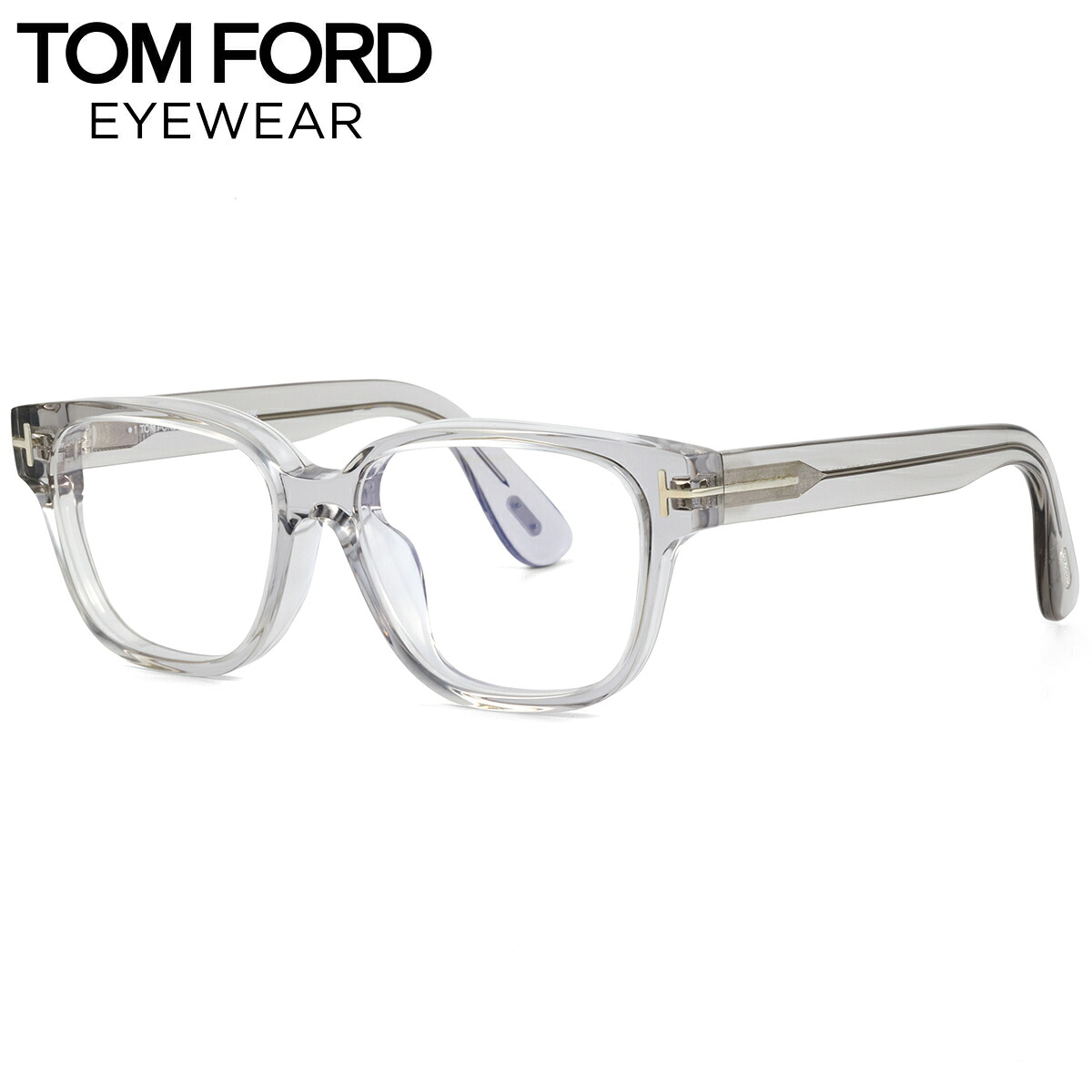 トムフォード TF6071D-B 020 54 メガネ 伊達メガネレンズ付 TOM FORD 伊達メガネレンズ ブルーライトカット BLUE BLOCK COLLECTION ブルーブロック MADE IN ITALY メンズ レディース|電脳眼鏡