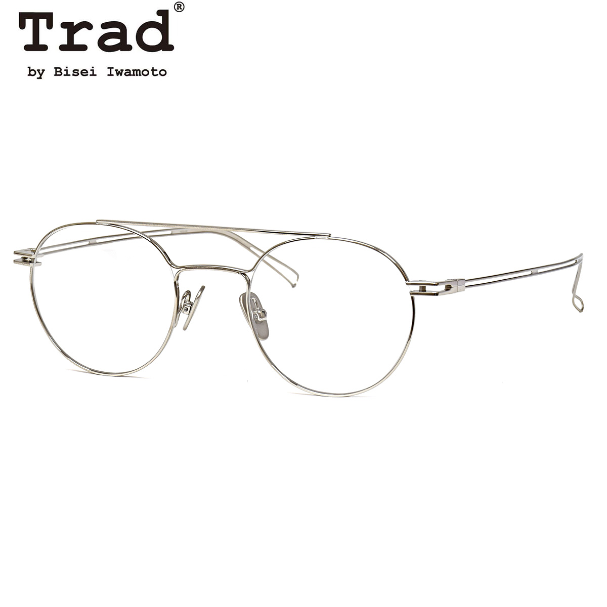 トラッド バイ ビセイイワモト TRB-2502 OGMA SL 49 メガネ TRAD by bisei iwamoto 日本製 国産 MADE IN JAPAN メンズ レディース