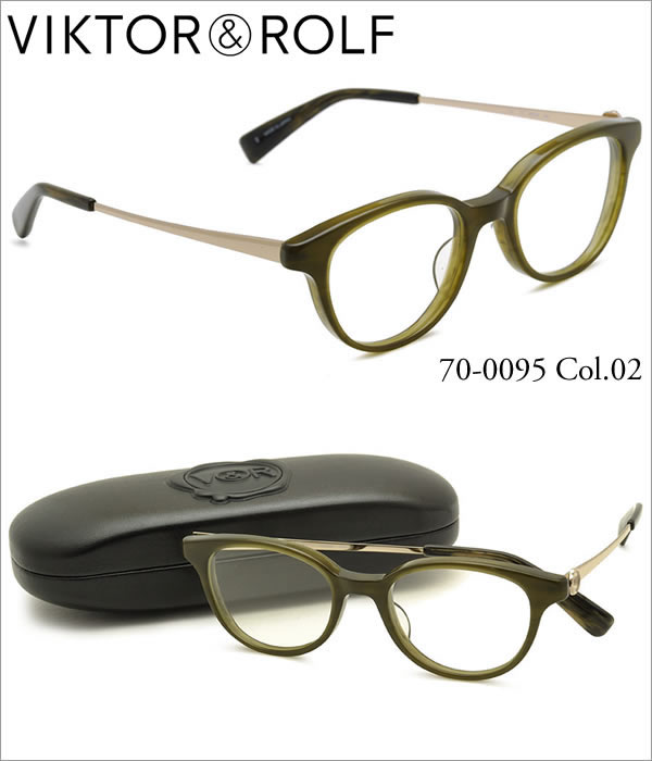 VIKTOR&ROLF ヴィクター&ロルフ サングラス　メガネ 楽天市場】71-0098 01 52サイズ VIKTOR ＆ ROLF ヴィクター