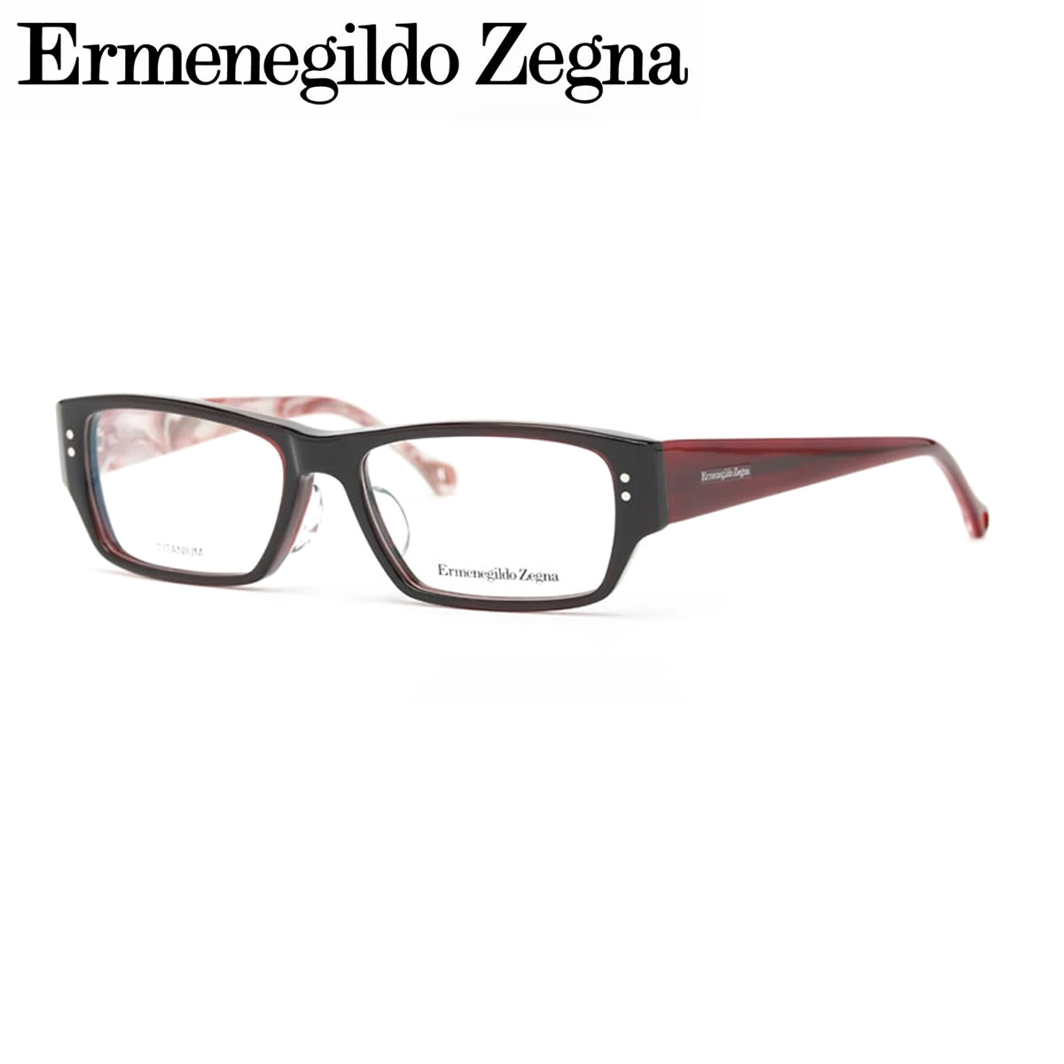 エルメネジルドゼニア メガネ Ermenegildo Zegna メガネ一式セット:VZ3650J 9FH 53