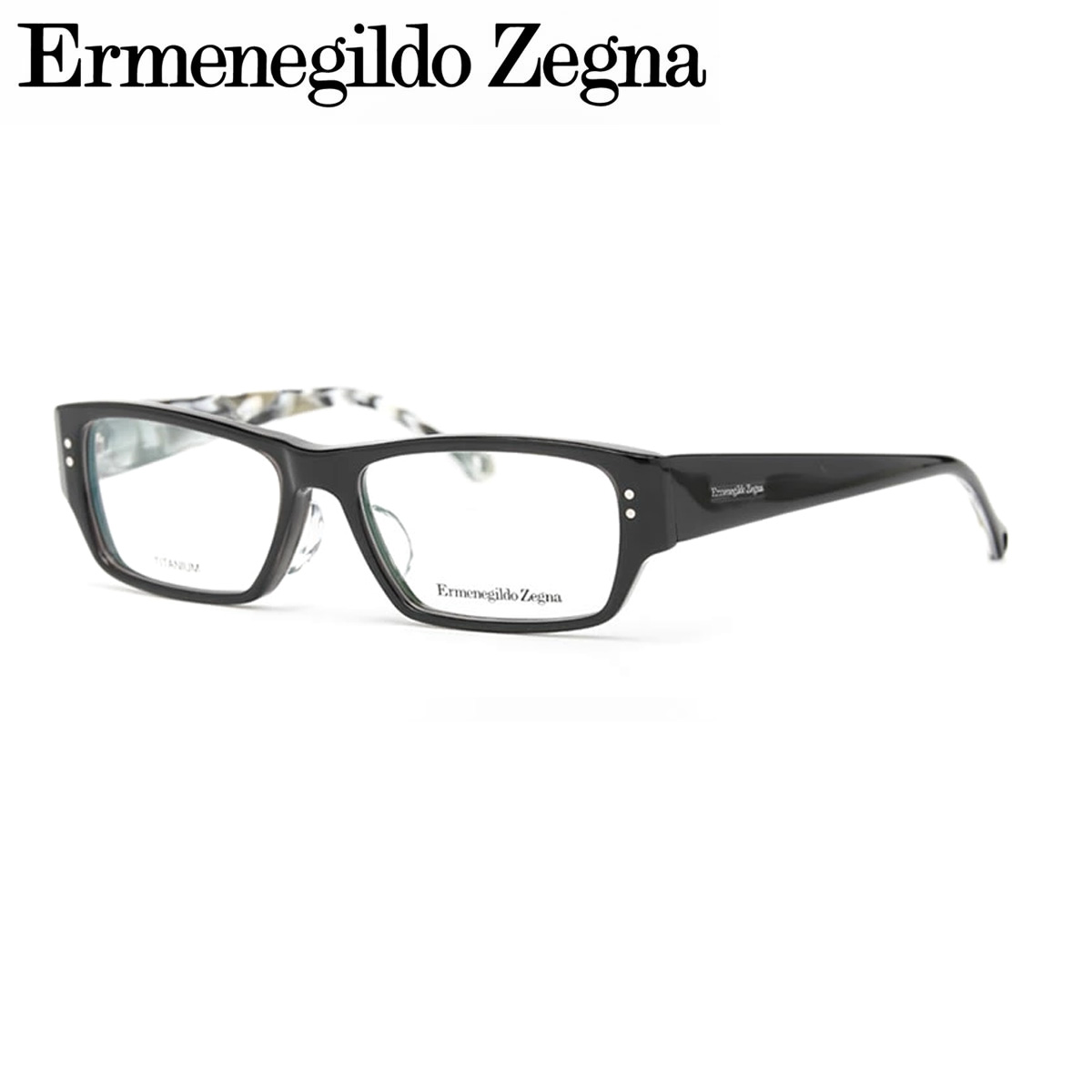エルメネジルドゼニア メガネ Ermenegildo Zegna メガネ一式セット:VZ3650J V69 53