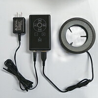 株式会社松電舎 4取りわける80灯LED輪っか照明装置 LED-80T マイクロ領域 マイクロスコープ用照明装置【貨物輸送無料】