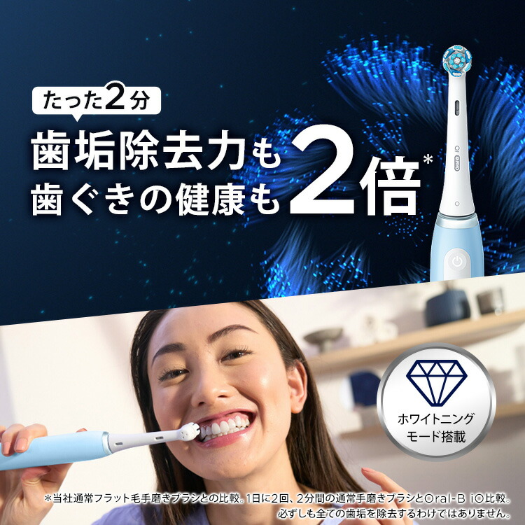 ブラウン オーラルB iO3 電動歯ブラシ(3枚目)