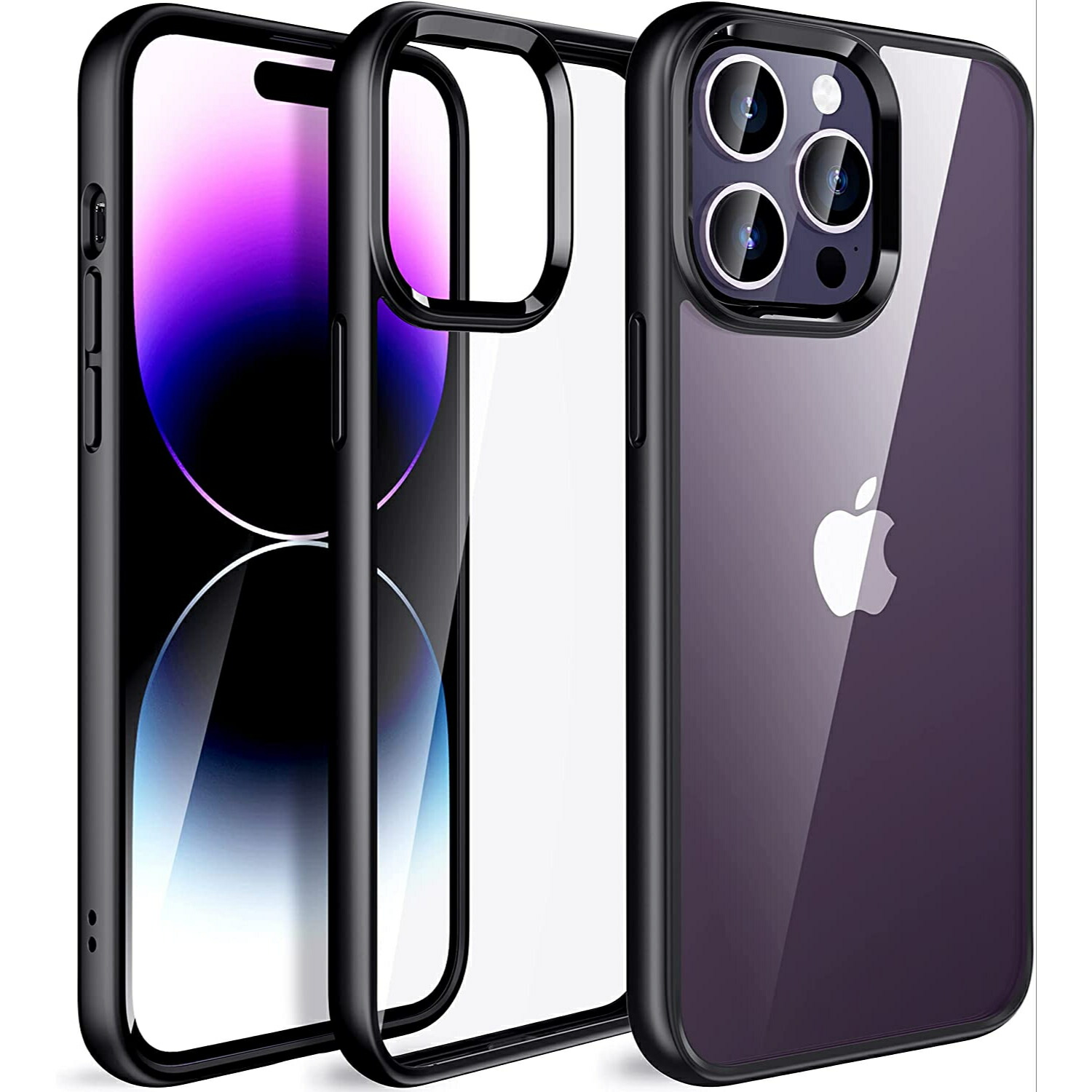 楽天市場】iPhone15 Pro ケース 半クリア iPhone14 Pro ケース