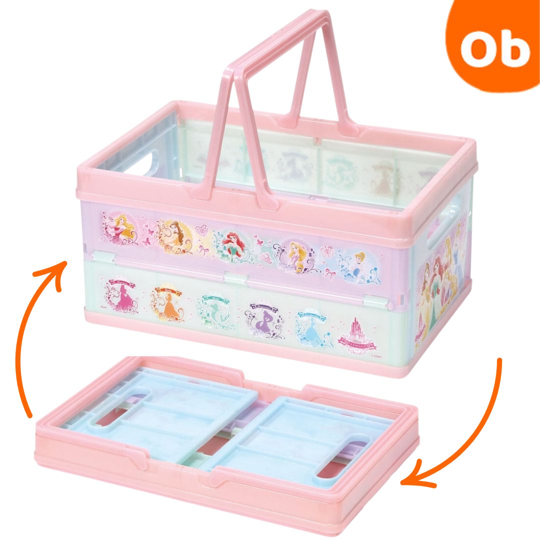 楽天市場】ディズニープリンセス 折り畳み 収納ボックス 単品 2個