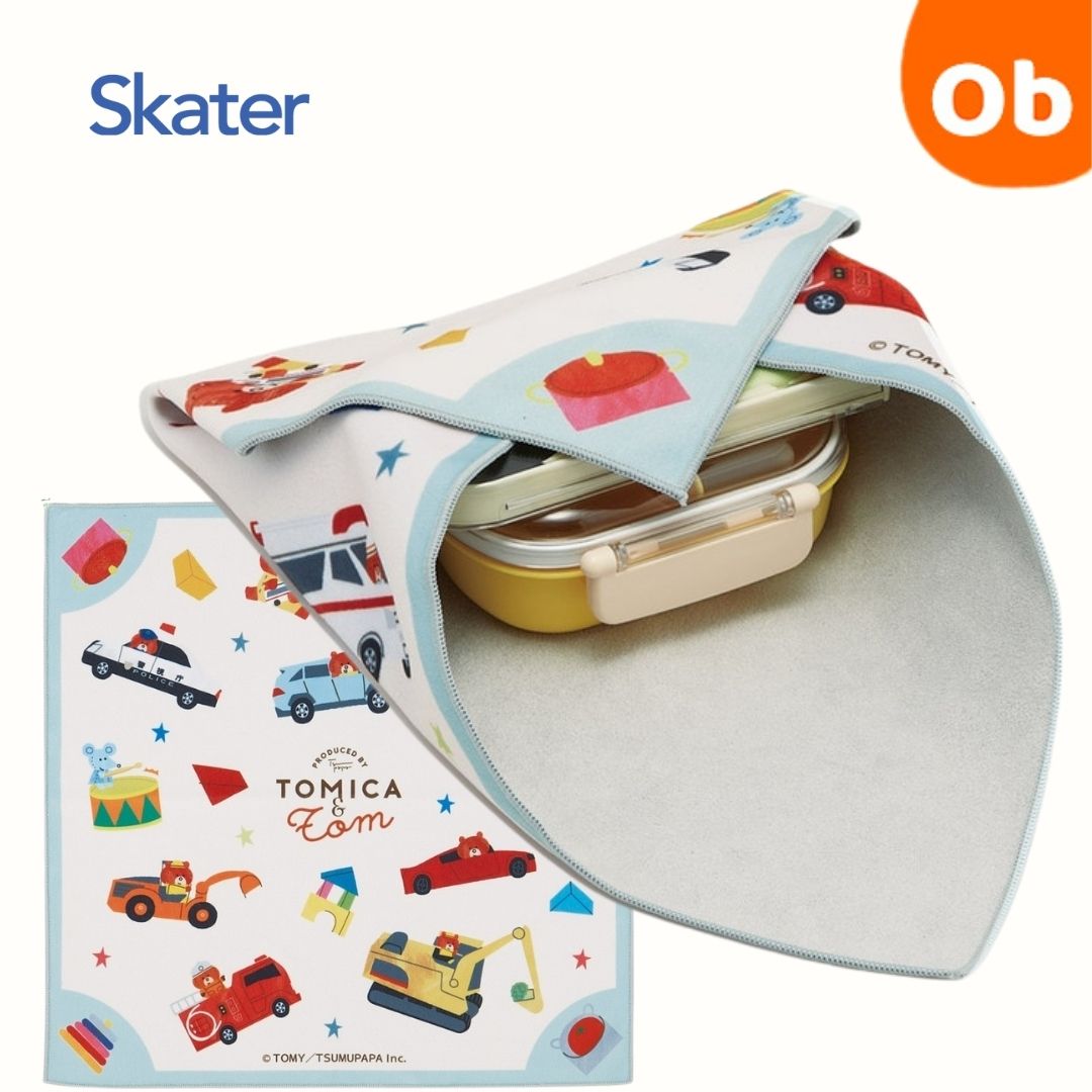 Skater くっつくランチクロス トミカとトム 43cm KBST43