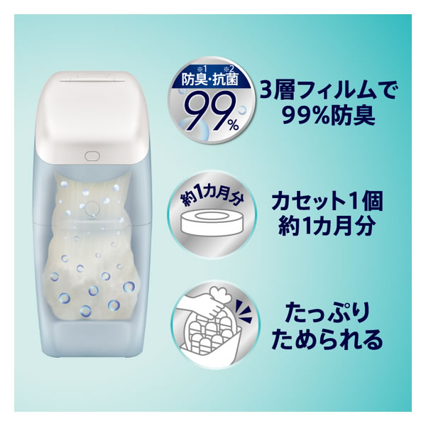 アップリカ ニオイポイ×におわなくてポイ共通カセット(6個パック