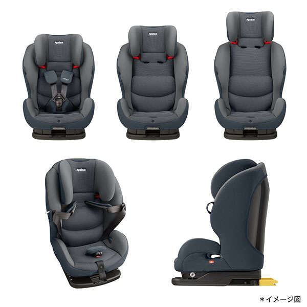アップリカアクティフィックスアストロネイビー(NV)1歳から11歳ごろまで使えるチャイルド&ジュニアシート【送料無料沖縄・一部地域を除く】【ラッピング不可商品】