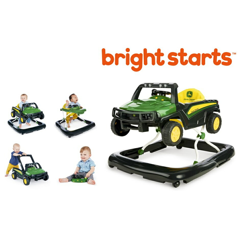 KidsIIブライトスターツ歩行器 ジョンディア・ゲーター4in1ベビーウォーカー