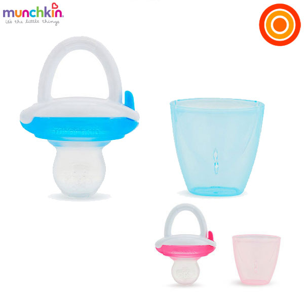 Orange Baby Munchkin Munchkin たべたくなーる Baby Food Feeder
