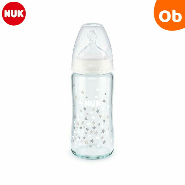 人気の贈り物が NUK ヌーク プレミアムチョイスほ乳びん ガラス製 ...
