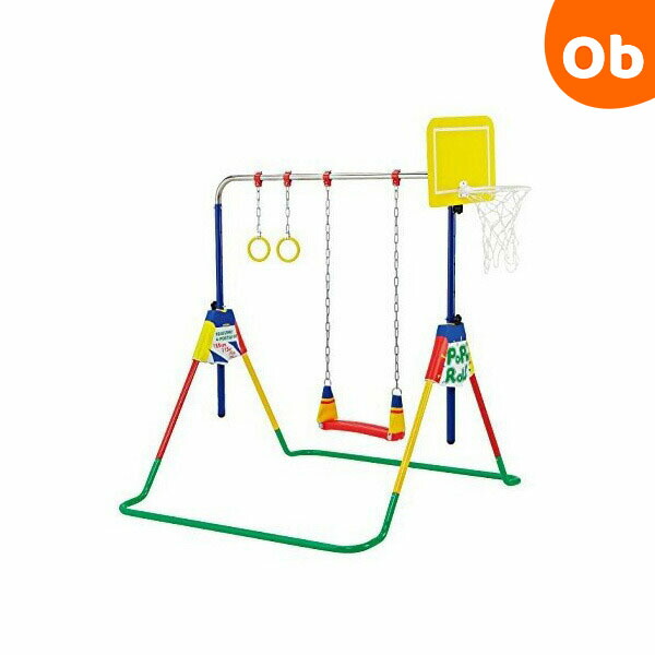 楽天市場】鉄棒ブランコ マットでポップンロール JOB-TOYS