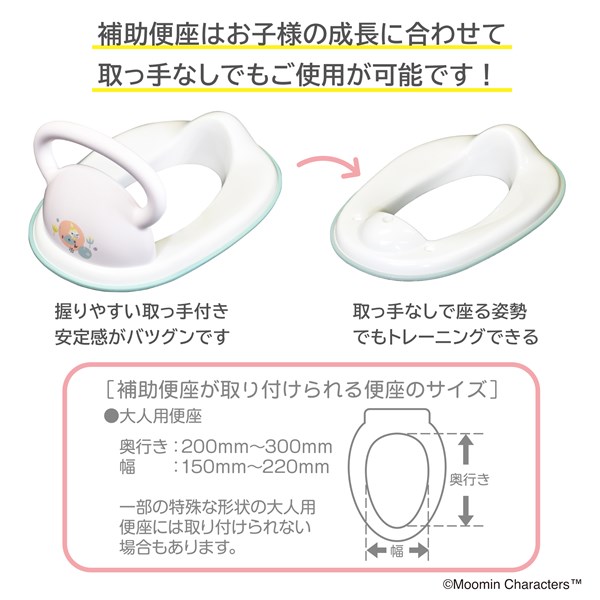 市場 ムーミン4WAYおまる 補助便座としても使えるオマル 永和