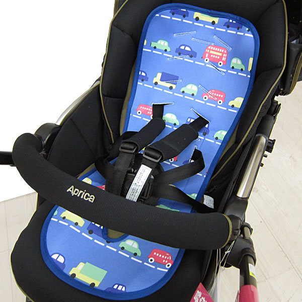 楽天市場 西川リビング アップリカ バギーシート ベビーカー ハイローベッド チェア兼用 ベビーカーシート Apくるま Orange Baby