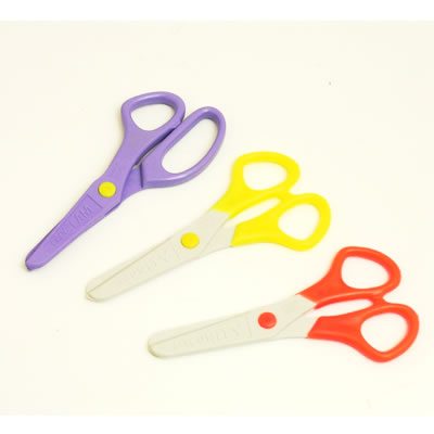 楽天市場 リトルプリンセス 紙しか切れないハサミ ３色セット Orange Baby