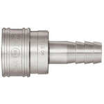 日東 TSPカプラ ステンレス製 ニトリルゴムSG(NBR)(ホース取付用ソケット) 相手側1 1/2インチ(00732) 12TSH SUS NBR 【113-9401】|オレンジ便利
