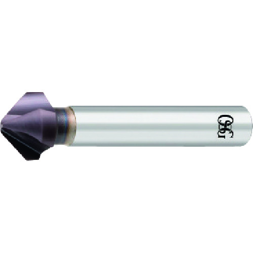 ＯＳＧ ＦＸコート３刃カウンターシンク 先端角９０° 有効刃径６．３ｍｍ 先端径１×全長５５ｍｍ ９１４９０６３ FX-MG-CSX90 6.3X6X2.0X55(0009149063W) 【114-4170】