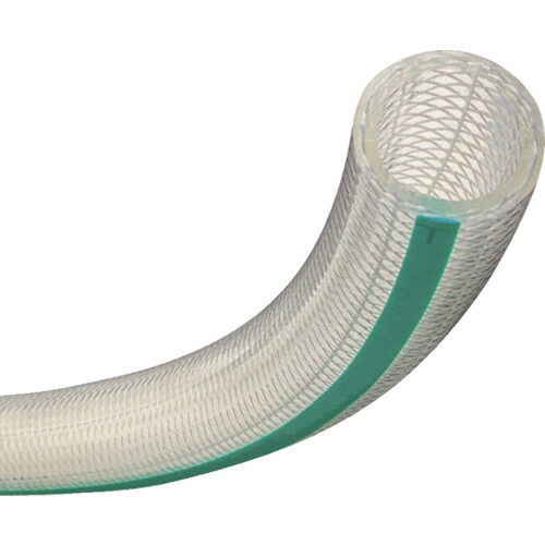 トヨックス 食品用耐熱・耐圧ホース トヨフーズホース 内径12mm×外径18mm 長さ10m TFB−12−10 TFB-12-10 【116-0296】|オレンジ便利