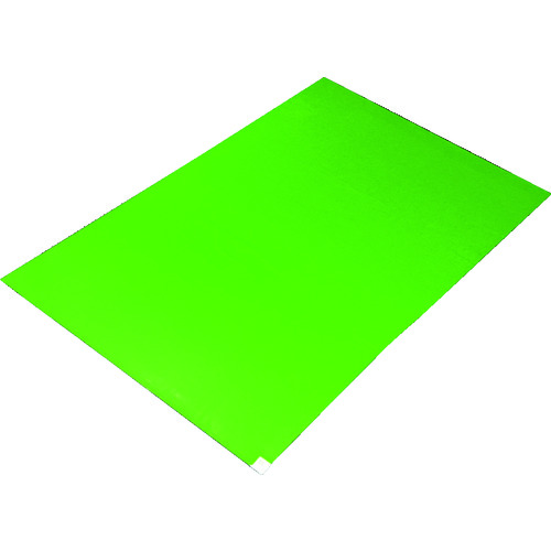 TRUSCO 粘着クリーンマット 450X900MM グリーン (10シート) CM459010-GN 【116-1003】
