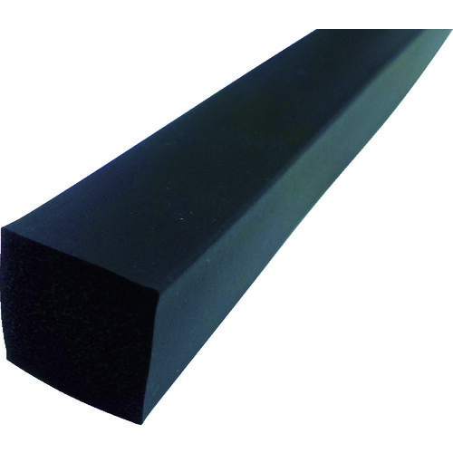 ＴＲＵＳＣＯ ＥＰＤＭスポンジ角紐 １５Ｘ１５ １０ｍ巻 EPDM-1515K-10M 【116-4362】