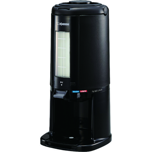 ZOJIRUSHI 真空ドリンクディスペンサー ガラス落下式ポット業務用 2.5L AY-AM25-BA 【121-7957】|オレンジ便利