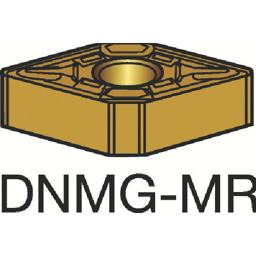 サンドビック Ｔ－Ｍａｘ Ｐ 旋削用ネガチップ（１１０） ２０２５ DNMG 15 04 08-MR 2025 (110) 【入数：10】 【131-1743】