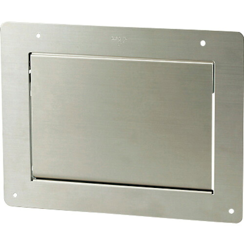スガツネ工業 （２１００２７５０８）ＡＺ&minus;ＧＤ２３１&minus;ＨＬステンレス鋼製 ダンパー付屑入投入口 AZ-GD231-HL 【131-5718】｜オレンジ便利