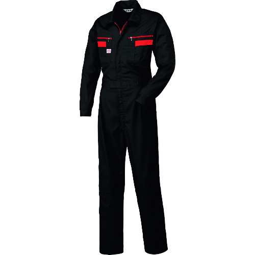 ＡＵＴＯ－ＢＩ つなぎ服１１８０－００６ブラック－３Ｌ 1180-006-3L 【136-8217】