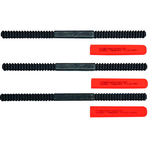 ツボサン ネジ山修正工具 ３本セット SCW100ST 【137-2706】 6,178円