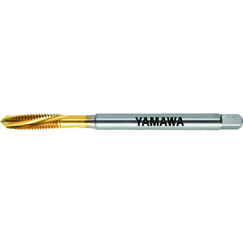 ヤマワ ロング高速用通り穴用スパイラルタップ ＬＳ－Ｆ－ＳＬ Ｐ４ Ｌ１５０ Ｍ２０Ｘ２．５ LS-F-SL-P4-150-M20X2.5 【153-7072】