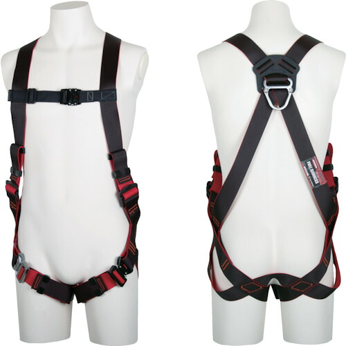 ツヨロン レヴォハーネスのみ ＴＨ－５０８－ＯＴ 黒／赤 Ｍサイズ TH-508-OT-BKR-M-BX 【163-8226】