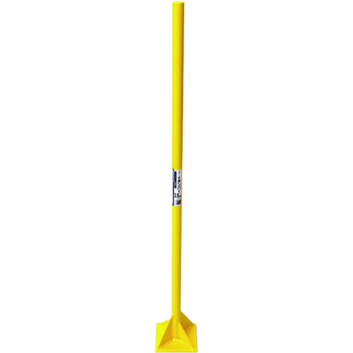 金象 土間仕上げ用品 スチール製タンパー 全長１２２０ｍｍ 質量３．５ｋｇ 212142 【166-5331】