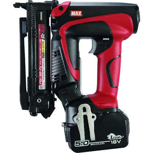 ＭＡＸ 充電式１０Ｊタッカセット（５．０ＡＨ） TJ-25/10J-BC/1850A 【195-0084】