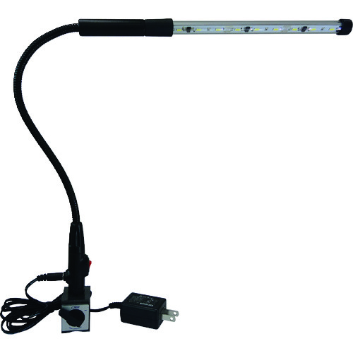 NOGA LEDステッキ温白色 ショート 9灯 32kgf.オンオフマグネット付 LED8500 【201-2133】|オレンジ便利