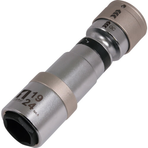 ＭＵＳＴＴＯＯＬ ＱＣソケット ダブル １９／２４ 首振 ６角 ＩＭ－４Ｗ１９２４ＩＵＮ－６Ｋ 19855 【231-0914】