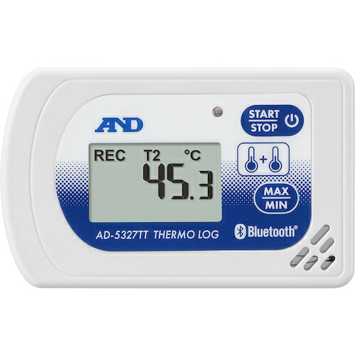 A&D BLE温度2chデータロガー さ~もろぐ AD-5327TT AD-5327TT 【248-5405】