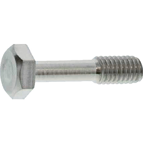 SUNCO ステンレス 六角ボルト(脱落防止 8×30×10 (80本入) B0-02-J090-0080-0300-00 【255-7571】