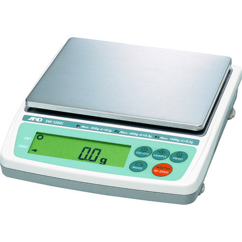 Ａ＆Ｄ パーソナル電子天びんトリプルレンジひょう量１５００ｇ EW1500I 【292-3548】 17,308円