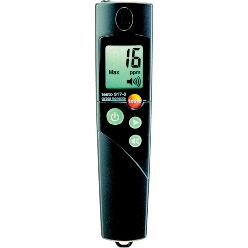 テストー CO警報器 TESTO-317-3 【333-7430】|オレンジ便利