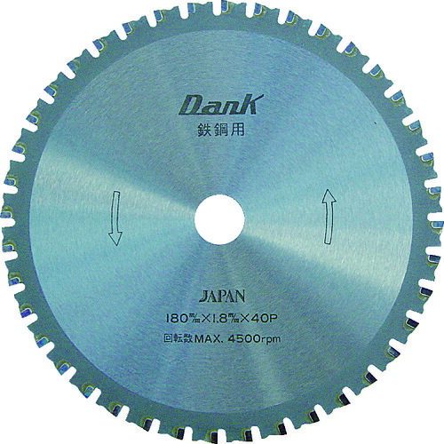 チップソージャパン 鉄鋼用ダンク（２１６ｍｍ） TD-216 【337-1409】