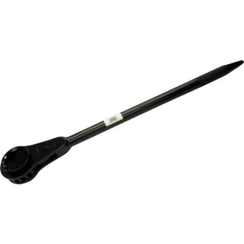 スーパー 片口ラチェットレンチ（強力型） 六角対辺寸法：６０ RH60T 【344-5763】｜オレンジ便利
