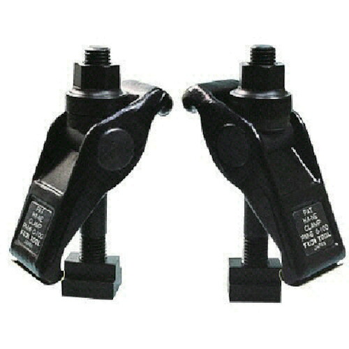 フジ ハネクランプセット フランジナットM22 Tナット24 ボルト200H 2個1組 PM-7S 【355-8509】|オレンジ便利