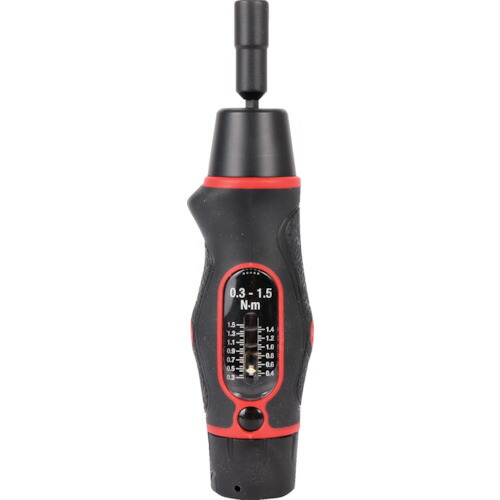ＮＯＲＢＡＲ １／４”ＴＴｓ１．５トルクドライバー， ０．３－１．５ Ｎ．ｍ 13850 【368-2758】