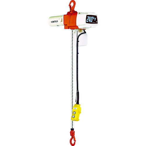 キトー 電気チェーンブロック キトーセレクト ２速形 単相２００Ｖ ２４０ｋｇ×３ｍ EDX24ST 【375-1091】