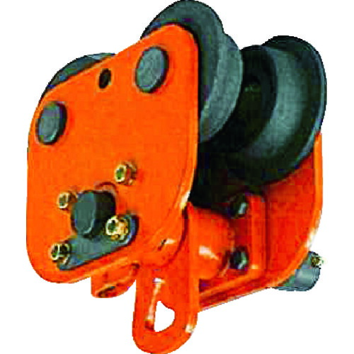象印 電気用プレントロリー１．０ｔ （ＰＥ&minus;１） PE-01000 【387-0855】｜オレンジ便利