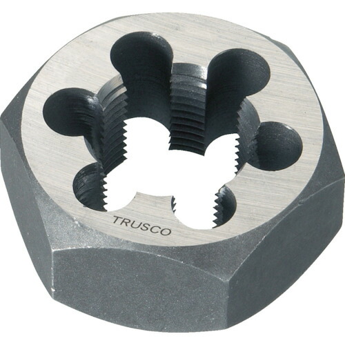 ＴＲＵＳＣＯ 六角サラエナットダイス 細目 Ｍ４２ｘ３．０ TD6-42X3.0 【390-3881】