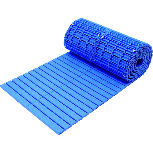 ＴＲＵＳＣＯ 巻取式スノコ ６００Ｘ３０００ｍｍ ブルー TR-30BL-N 【393-0165】