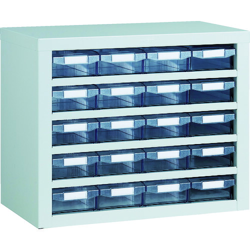 TRUSCO 引出しユニット 553X307XH444 A1X20 W VA-45BN 【393-7453】|オレンジ便利